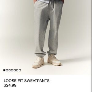 H&M loose fit sweatpants Men's Medium